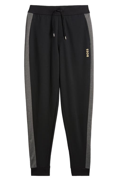 Hugo Boss Boss Tracksuit Lounge Joggers In Black