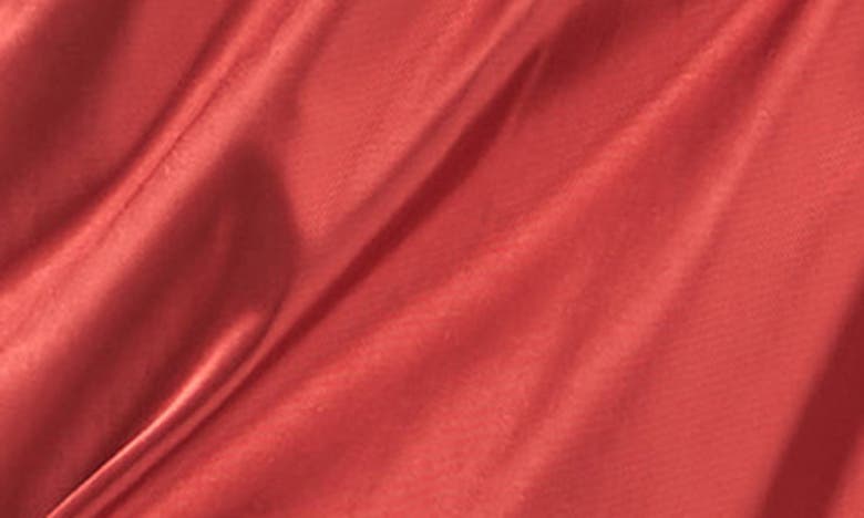 Nike Satin Track Pants In Gym Red/ Black