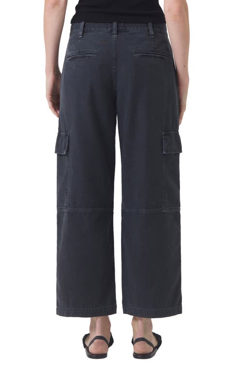 Agolde Jericho High Waist Ankle Wide Leg Jeans In Vulture