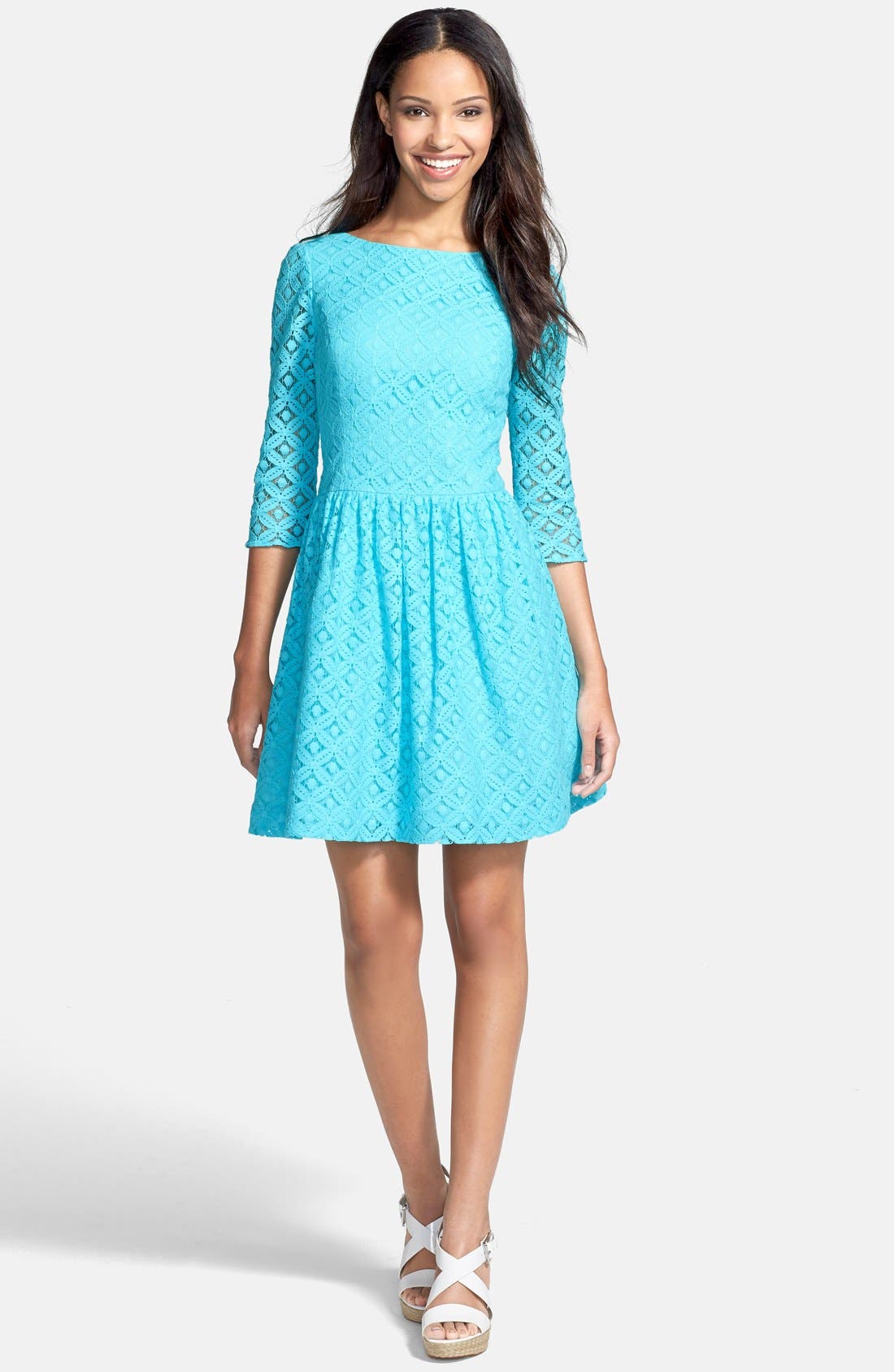 Lilly Pulitzer® Lace Fit & Flare Dress Nordstrom