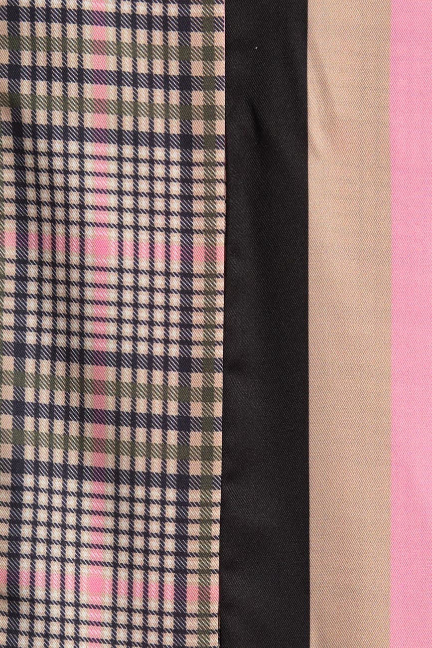 MULBERRY Plaid Stripe Scarf Nordstrom Rack