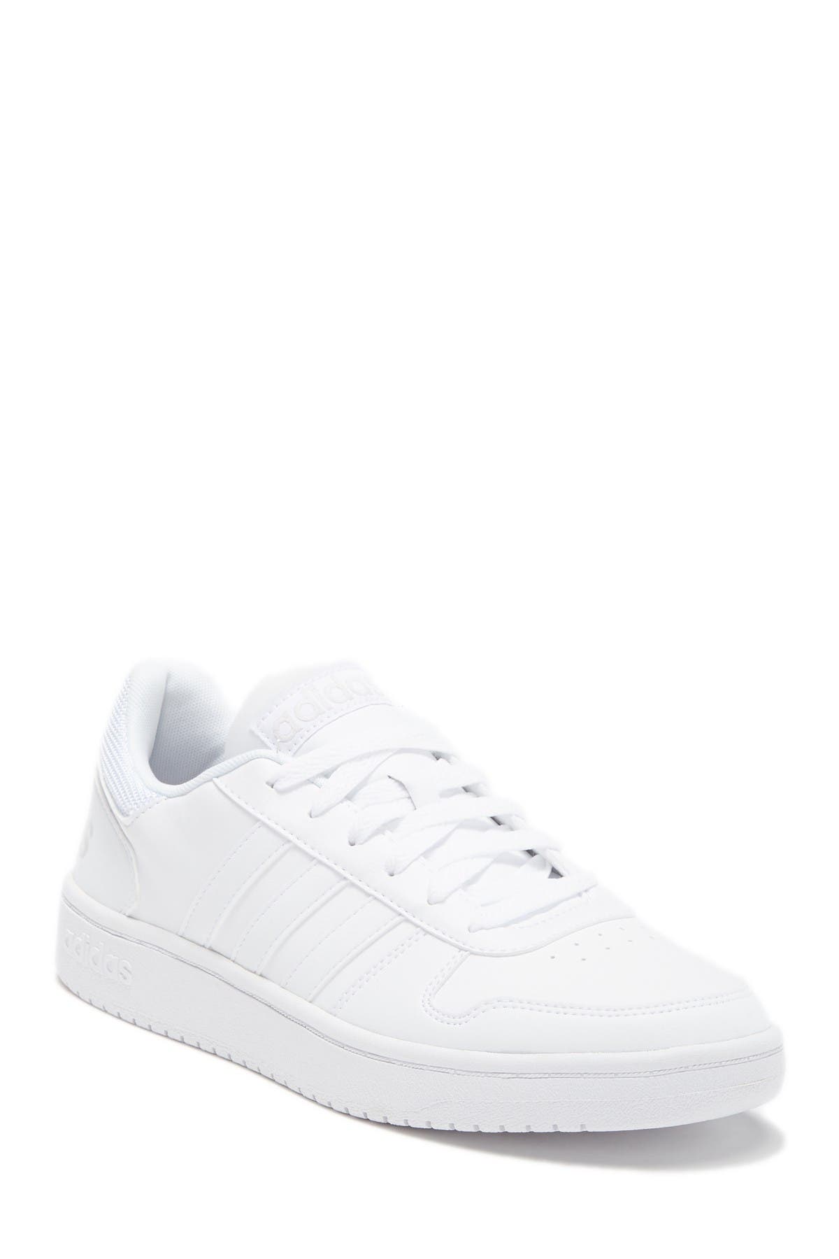 adidas hoops 2.0 low white