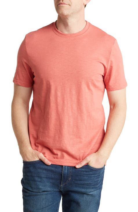 Short Sleeve Slub Crewneck T-Shirt