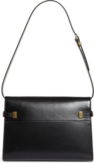 Saint Laurent Manhattan Small Leather Shoulder Bag (Shoulder bags)