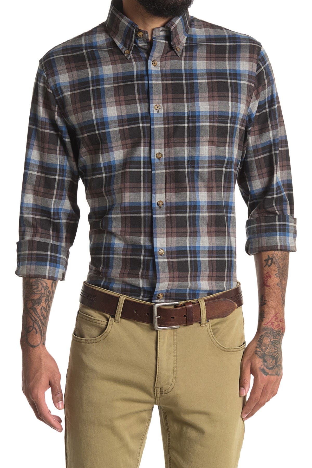 brooks brothers flannel