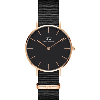 Daniel Wellington Classic Petite Nato Strap Watch, 32Mm