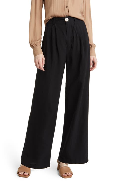 high waisted pleated pants | Nordstrom