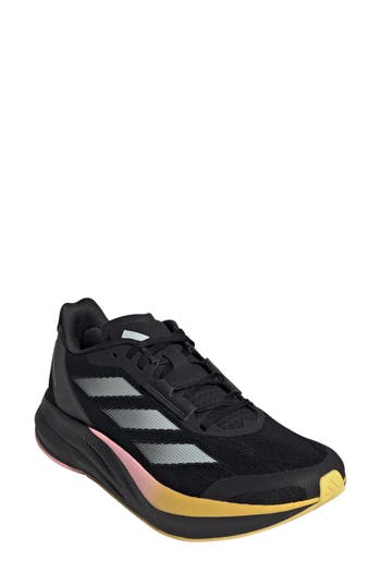 Adidas Originals Adidas Duramo Speed Running Sneaker In Black/zero Metallic/spark