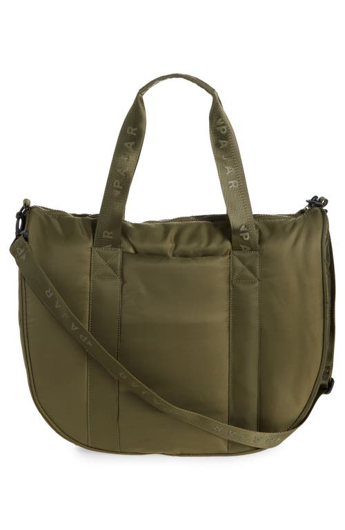 Pajar Quilted Nylon Tote Bag In Green