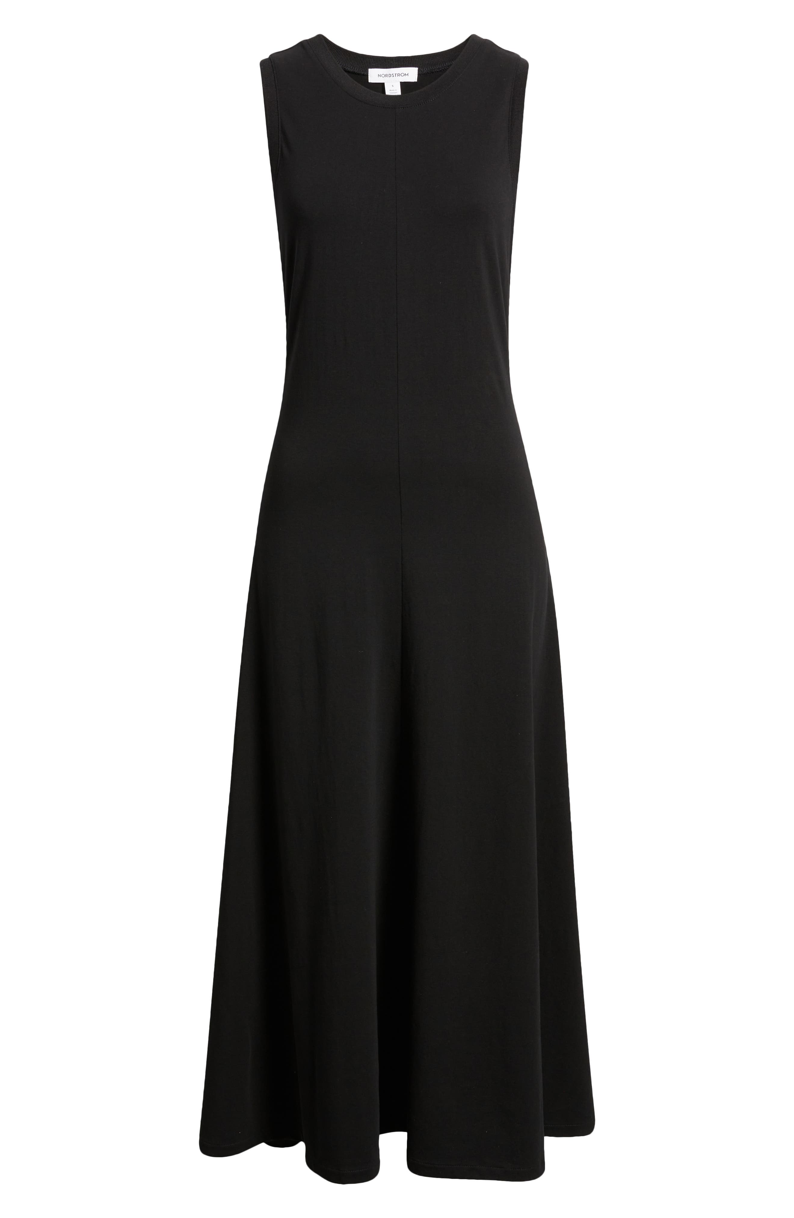 Nordstrom Sleeveless Cotton Blend Dress Nordstrom
