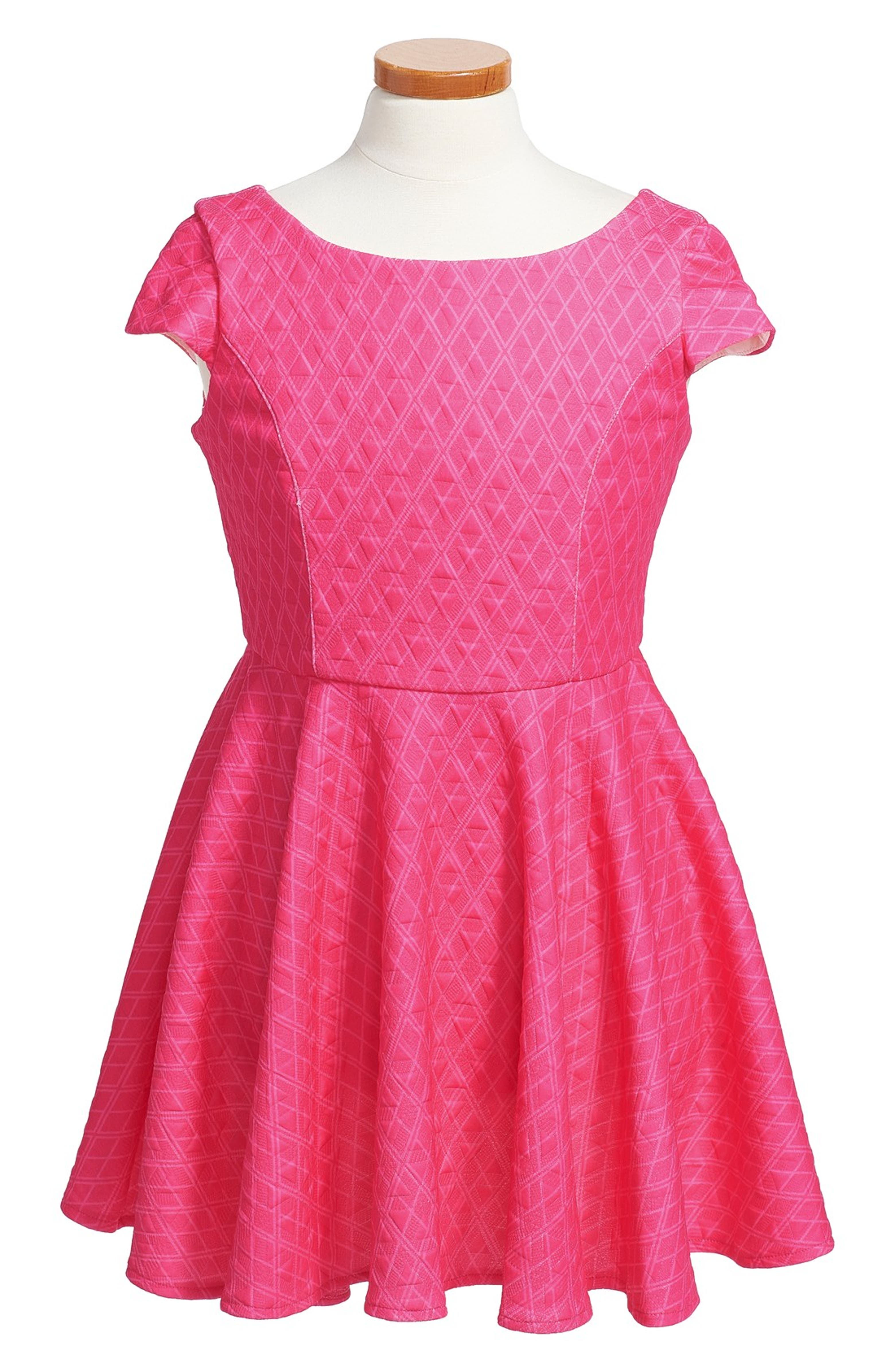 Le Pink Skater Dress (Big Girls) | Nordstrom
