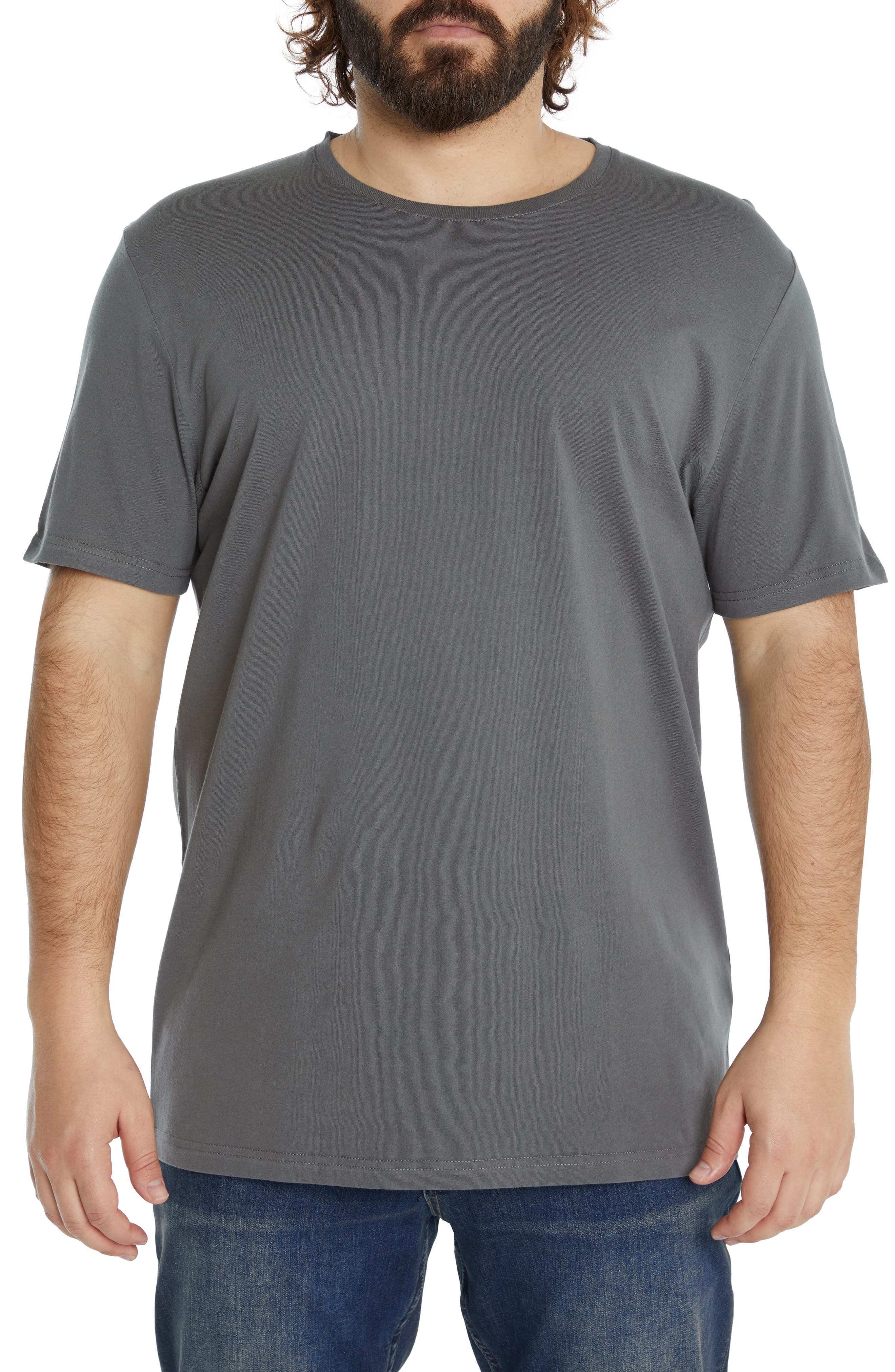 Johnny Bigg Essential Longline T-Shirt in Khaki