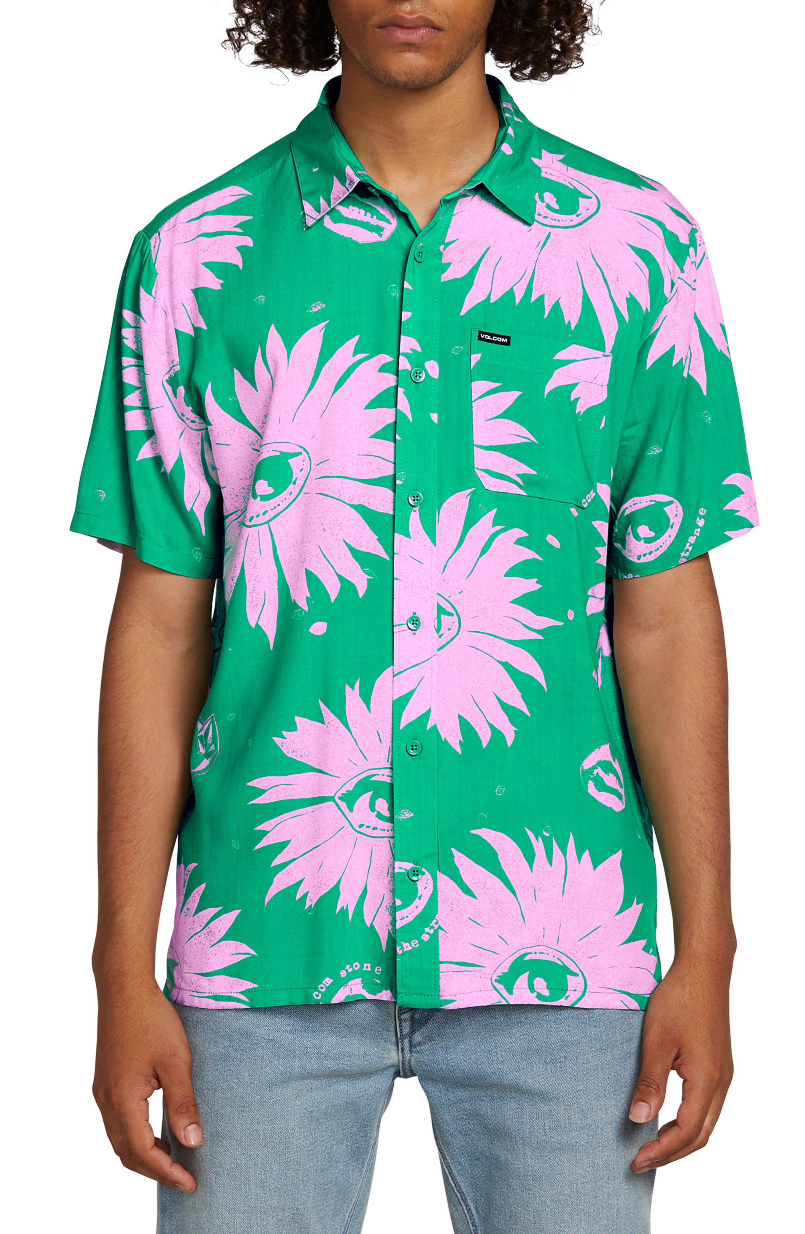 volcom slim fit shirts