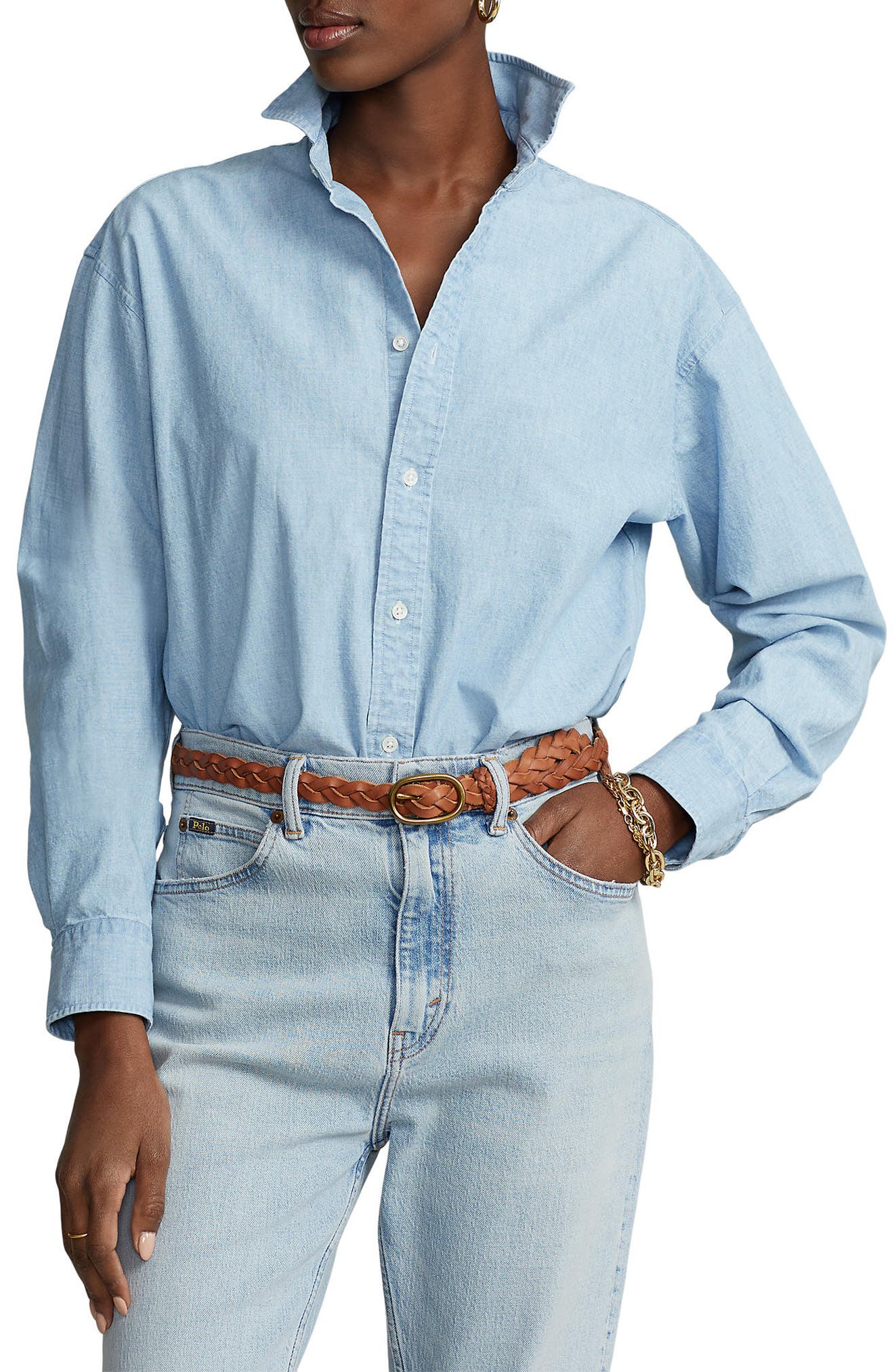 womens chambray shirt | Nordstrom