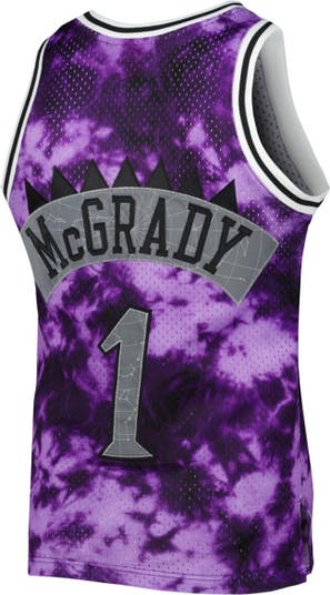 Men's Toronto Raptors Tracy McGrady Mitchell & Ness Purple 1998/99 Galaxy  Swingman Jersey