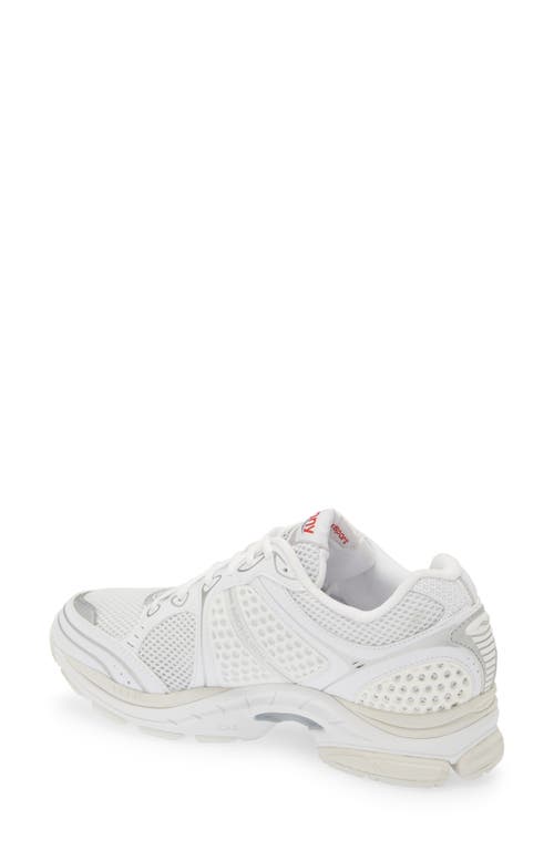 Shop Saucony Progrid Triumph 4 Sneaker In White/silver