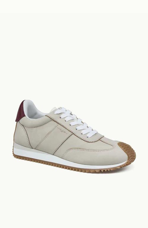 Jslides Footwear Lilith Sneaker In Off White/wine