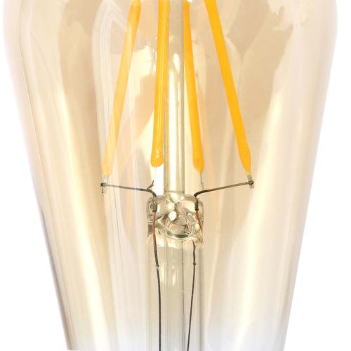 Jonathan Y Vintage Non-dimmable St58-4w Led Edison Bulbs With E26 Base, 80+ Cri, Warm White 2700k, 3 In Amber