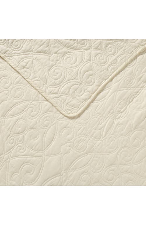 Laura Ashley Felicity Quilt & Sham Set In Ivory