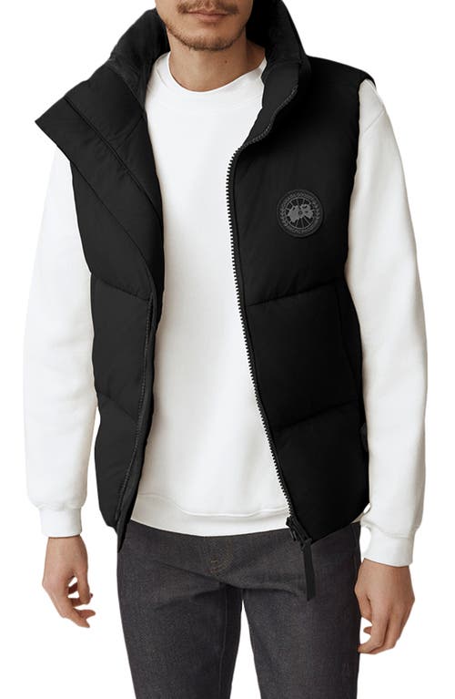 Canada Goose Everett Black Label Water Resistant 750 Fill Power Down Puffer Vest