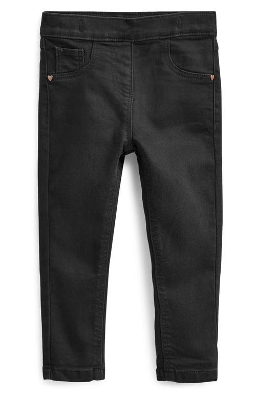 NEXT Kids' Skinny Fit Denim Jeggings in Black 