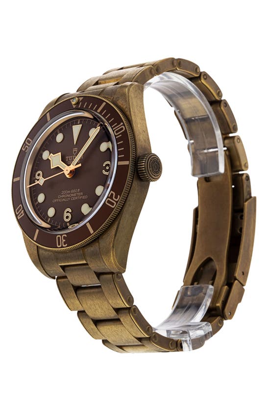 Shop Watchfinder & Co. Tudor  2022 Black Bay 58 Automatic Bracelet Watch, 39mm In Brown