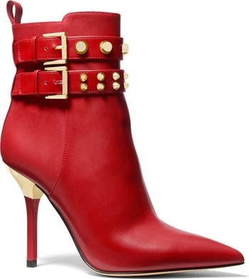 michael kors pointed toe booties