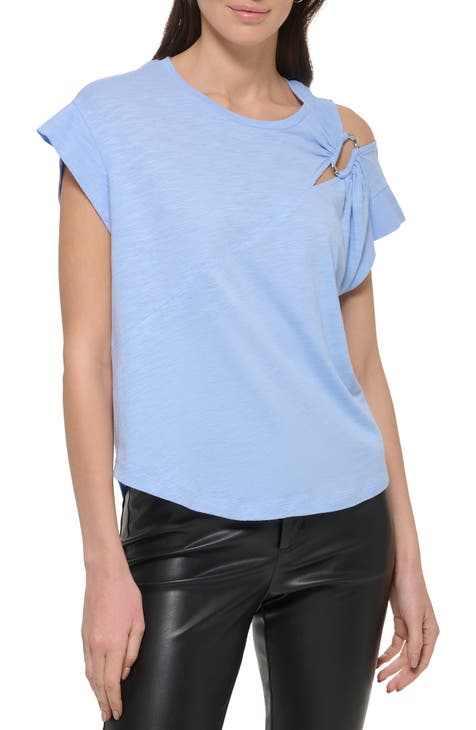 Women's dkny discount tops