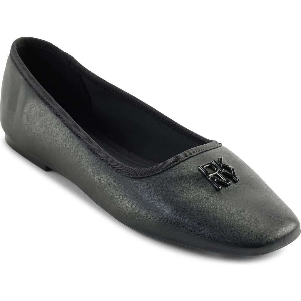 Dkny Daine Ballet Flat In Black