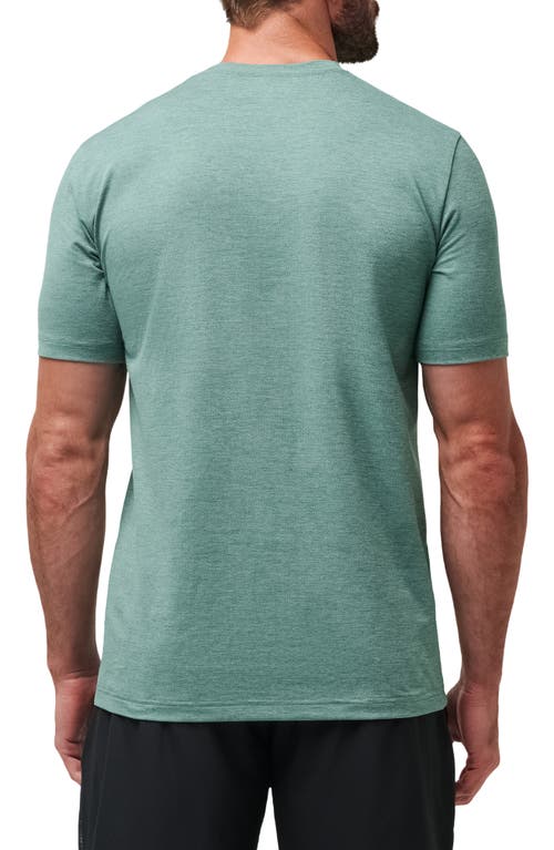 Shop Travismathew Scenic Vista Logo T-shirt In Heather Silver Pine