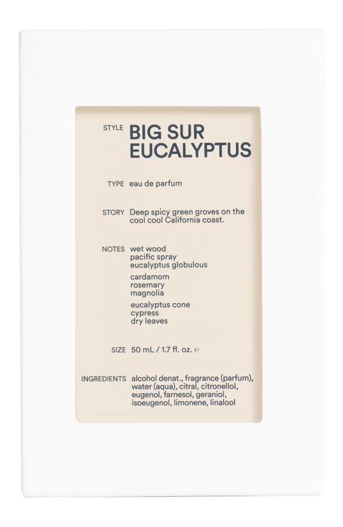 Shop D.s. & Durga Big Sur Eucalyptus Eau De Parfum In No Color