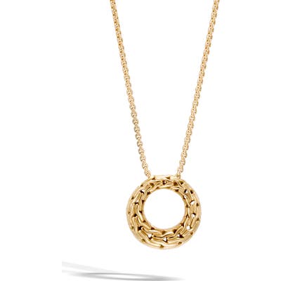 John Hardy Classic Chain 18K Pendant Necklace
