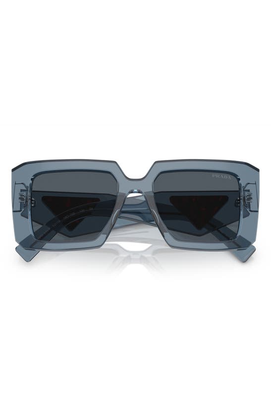 Shop Prada 56mm Square Sunglasses In Grey