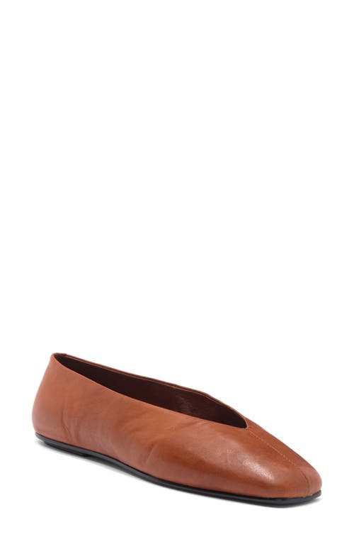 Shop Jeffrey Campbell Fathom Flat In Tan