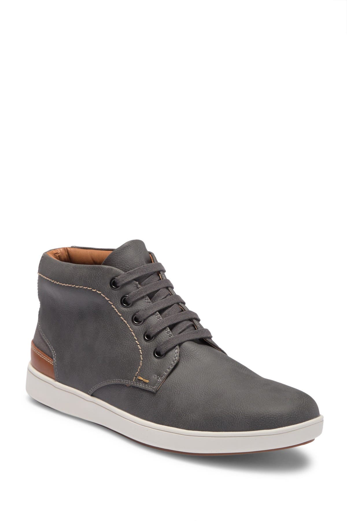 steve madden leather high tops