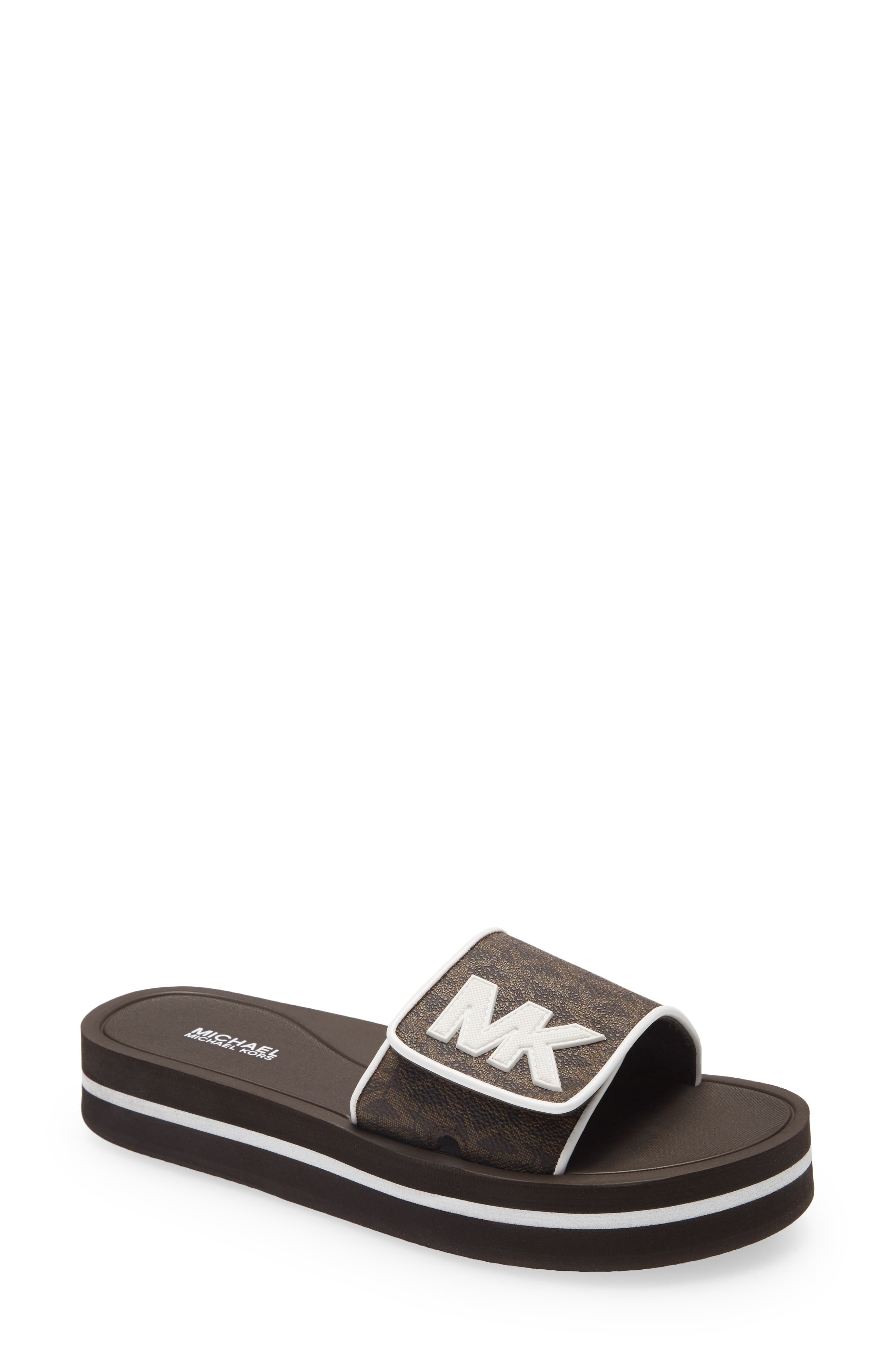mk fur slides