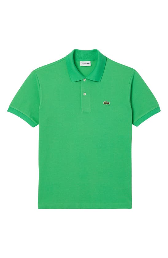 Shop Lacoste Regular Fit Piqué Polo In Uyx Peppermint