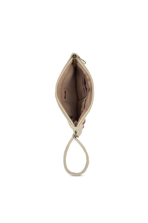 The Sak Vita Wristlet In Natural Strawberries