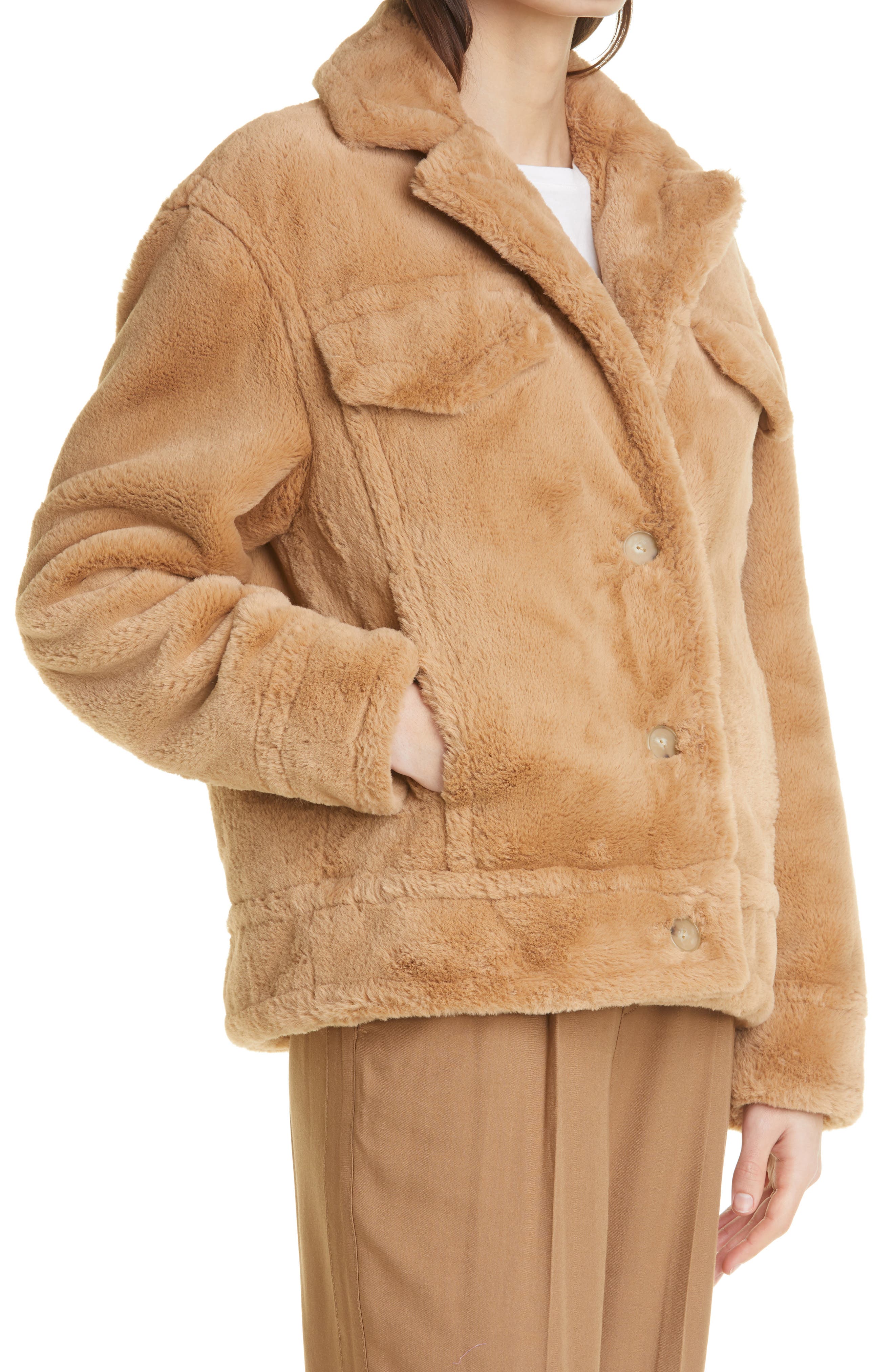 fuzzy jacket nordstrom