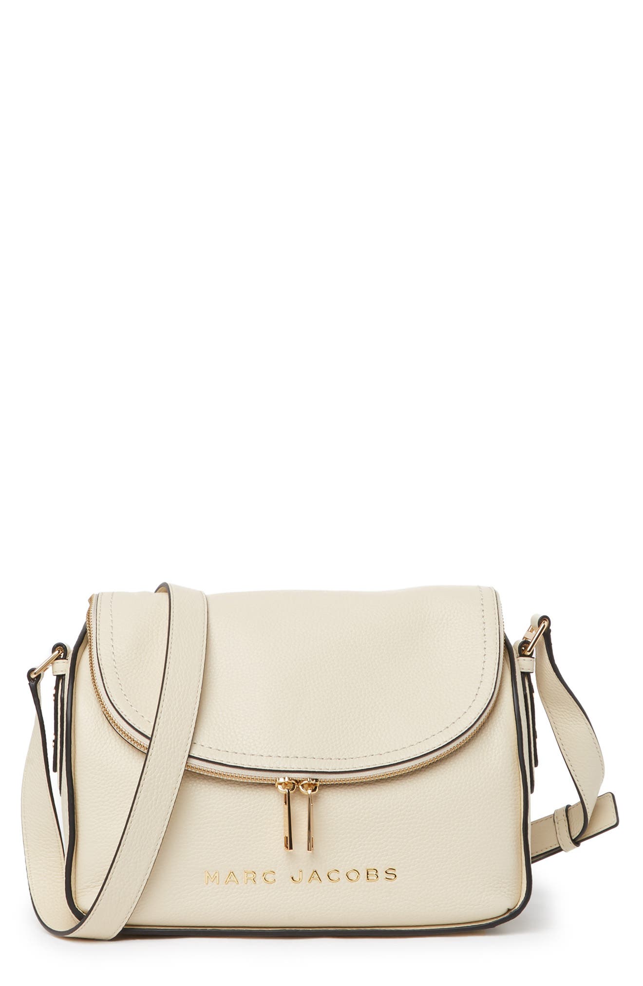 Marc Jacobs The Groove Leather Messenger Bag In Marshmallow