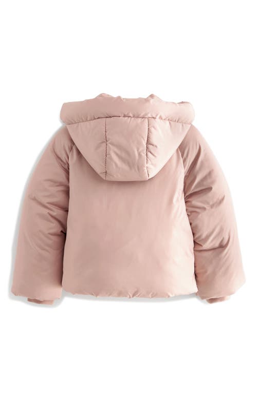 NEXT NEXT KIDS' UTILITY QUILTED CROP PUFFER JACKET 