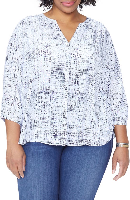 Nydj Blouse In Into The Mystic Tranquility