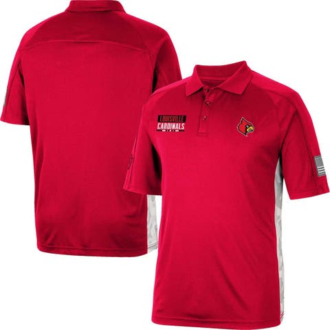 Colosseum Men's Cardinal USC Trojans Big and Tall Santry Polo