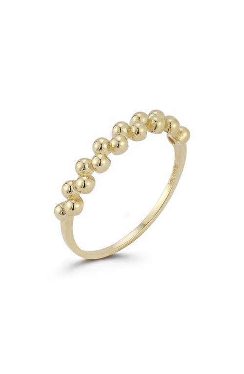 Ember Fine Jewelry 14k Double Row Ball Ring In Gold
