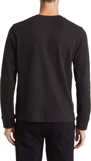 Thermal Crewneck Organic Cotton Pullover