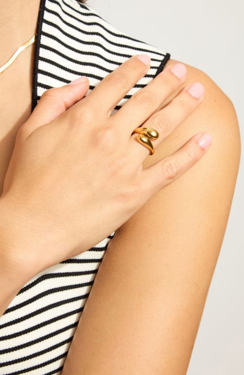 Adornia Wrap Ring In Gold