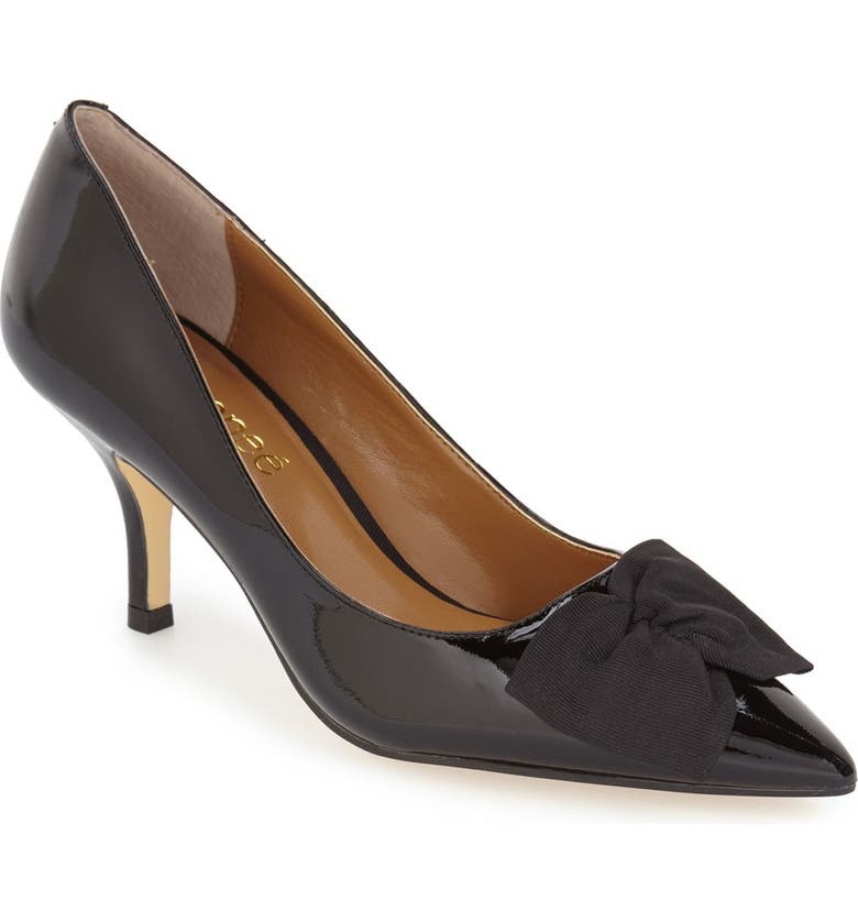 J. Reneé 'Camley' Pointy Toe Bow Pump (Women) | Nordstrom