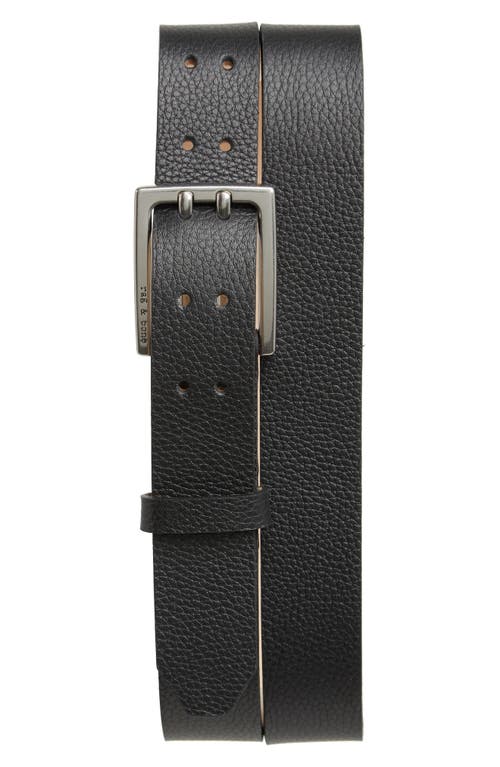 rag & bone Escape Double Prong Leather Belt at Nordstrom,