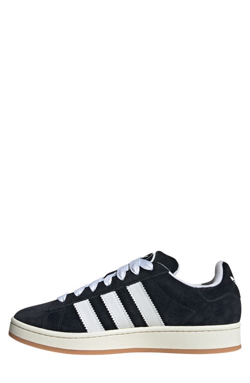 Adidas Originals Adidas Campus 00s Sneaker In Black/white/off White