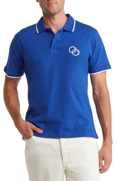 Roberto Cavalli blue polo shirt - Montenapoleone